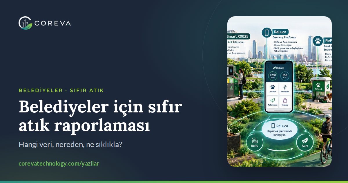 Belediyeler için sıfır atık raporlaması başlıklı yazının kapak görseli