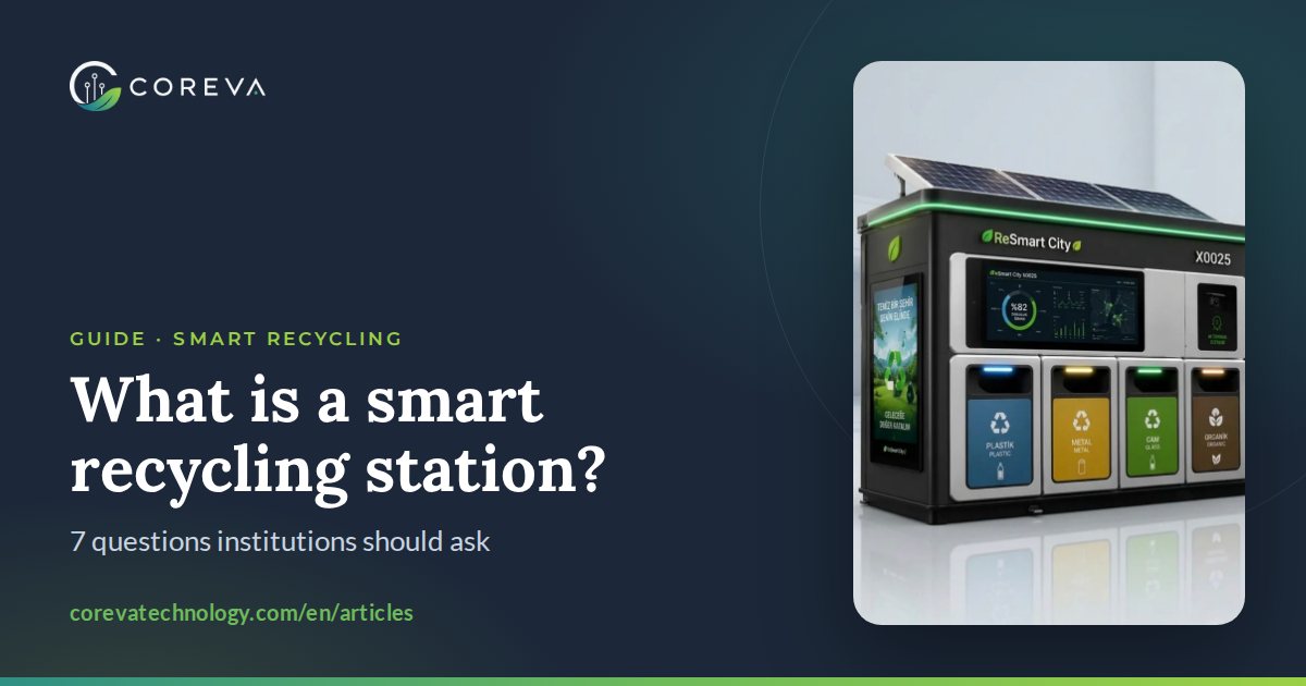 Cover image for the article What is a smart recycling station?